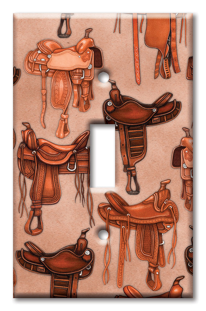 Art Plates - Outlet Cover Decorative Metal Wall Plate - Hula Girls - Image  by Dan Morris - (Made in USA)
